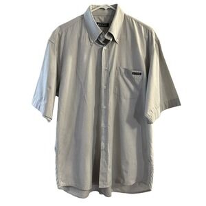 Dolce & Gabbana Basic Men’s Button Down Casual Short Sleeve Shirt Size Large